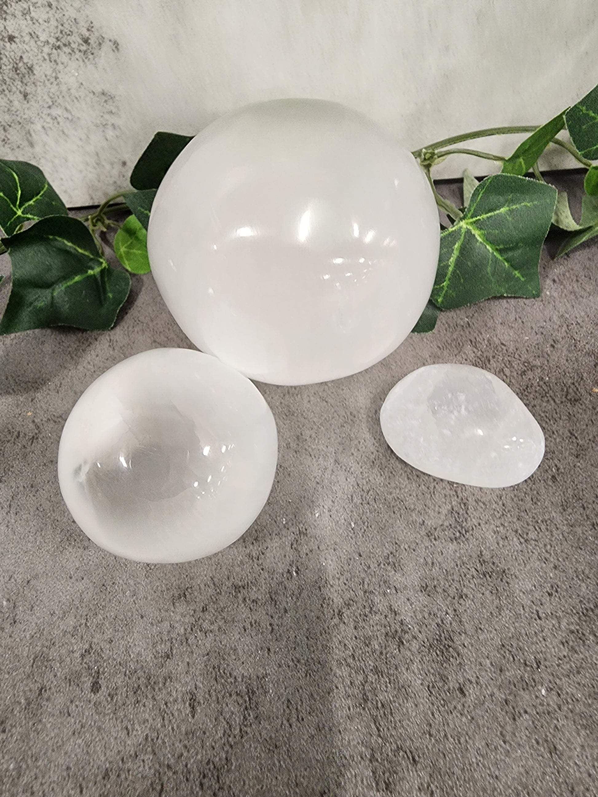Selenite Sphere Heavenly Healing