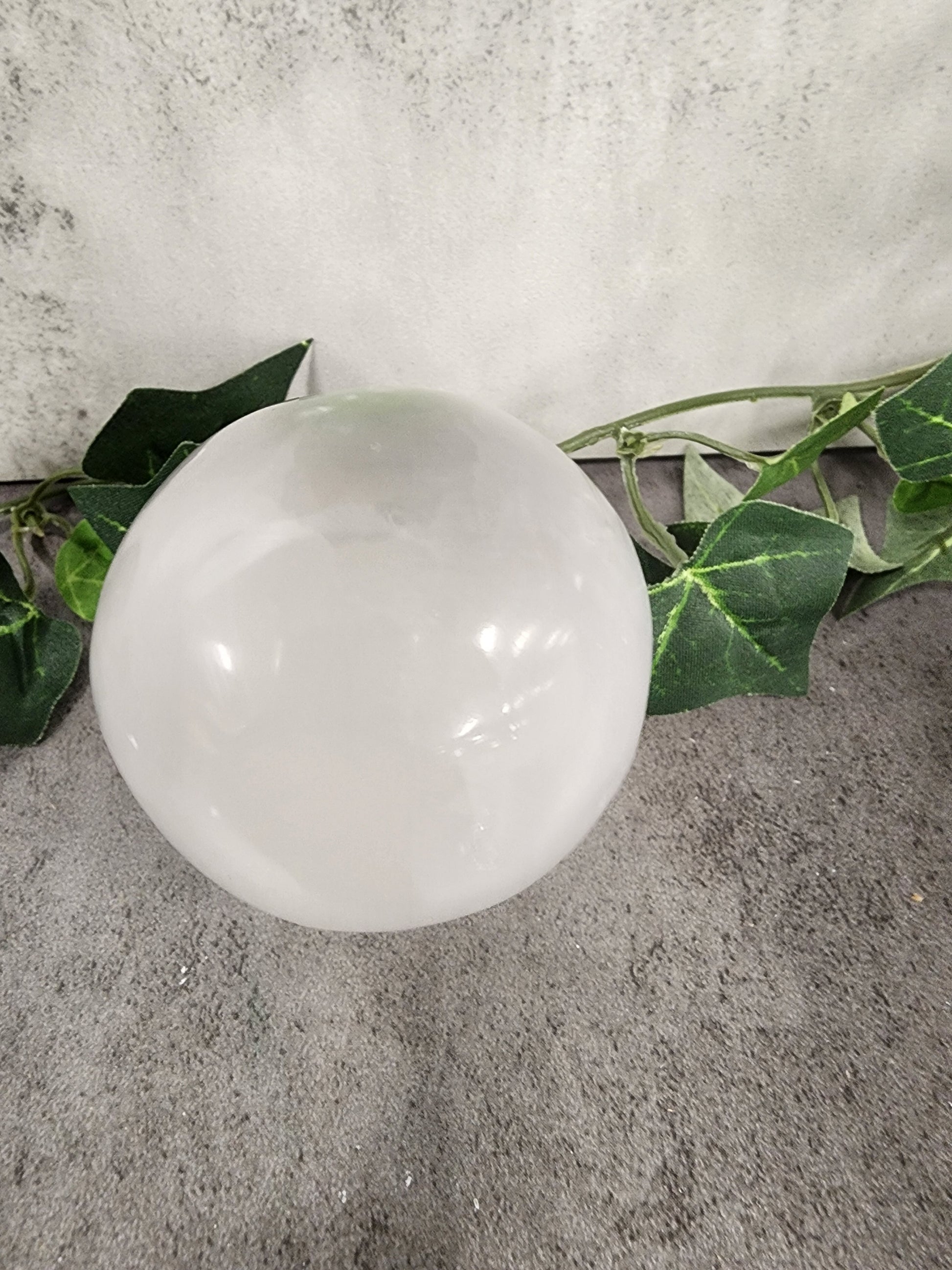 Selenite Sphere Heavenly Healing