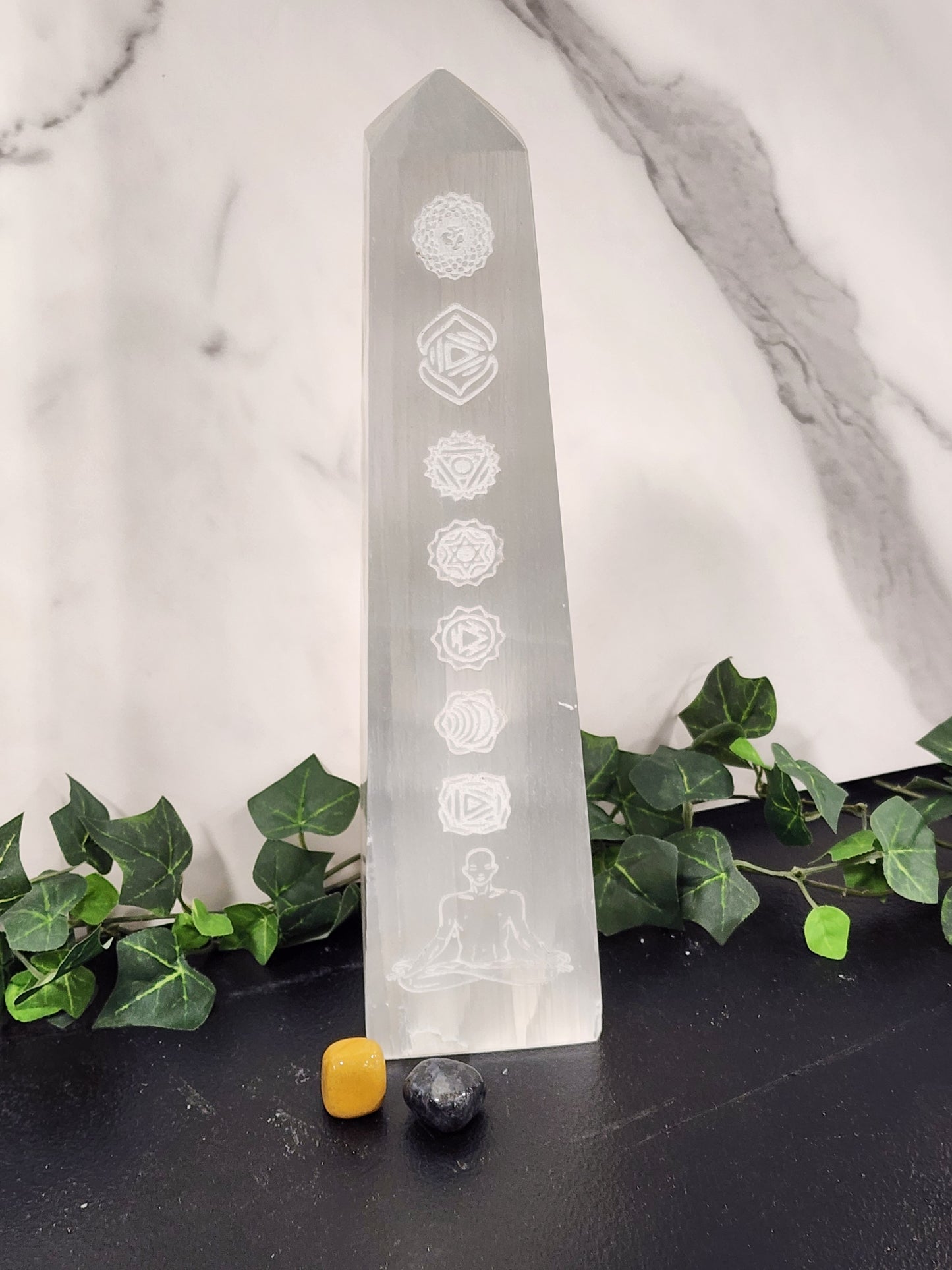 Selenite Lamp Heavenly Healing