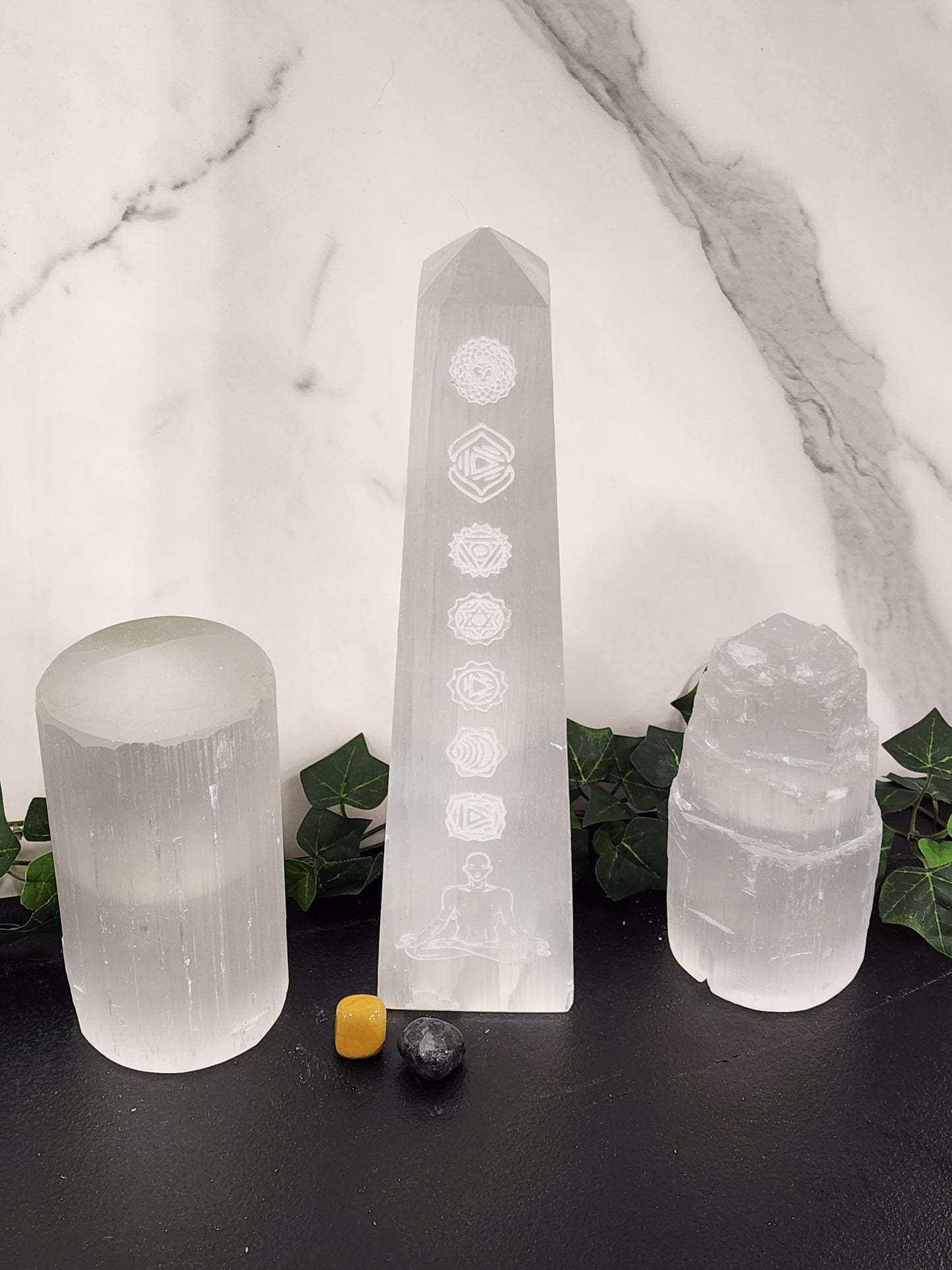 Selenite Lamp Heavenly Healing