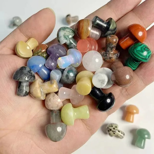 Mushroom Crystals Heavenly Healing