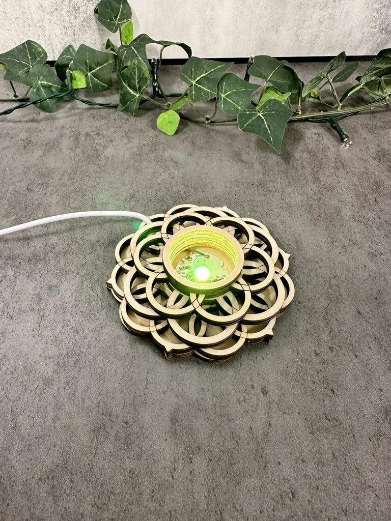 Flower of Life Light Stand Heavenly Healing