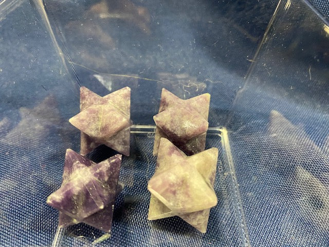 Lepidolite Merkaba Heavenly Healing