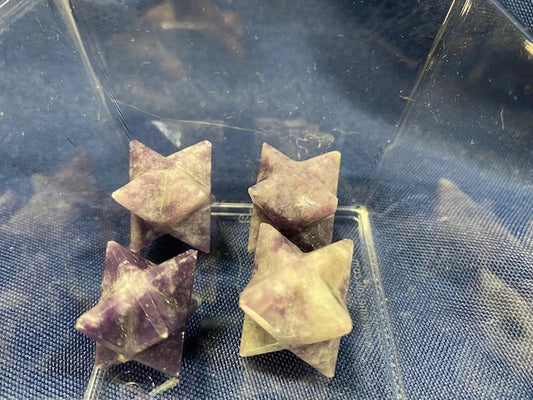 Lepidolite Merkaba Heavenly Healing