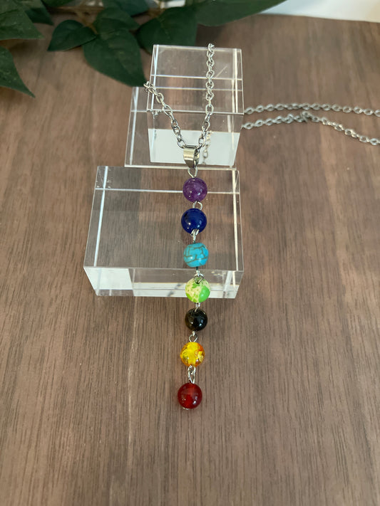 Chakra Stone Necklace Heavenly Healing