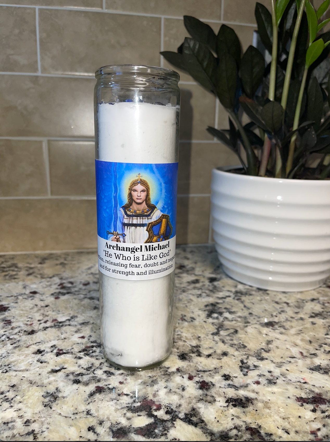 Archangel Michael Candle Heavenly Healing