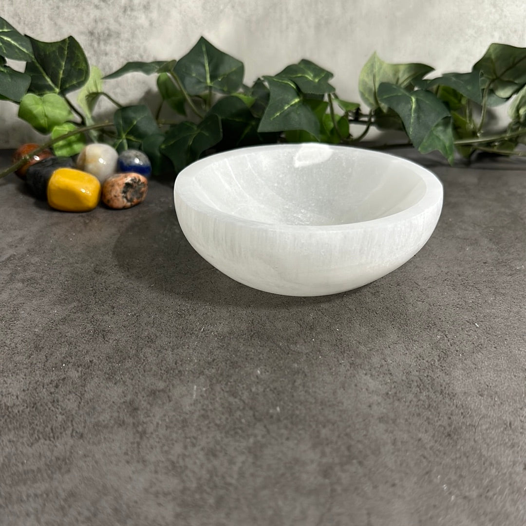 Selenite Bowl Heavenly Healing