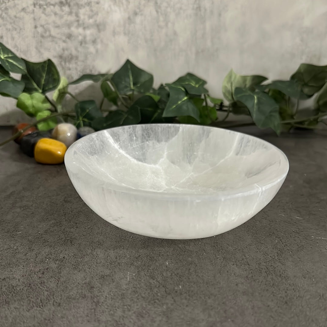 Selenite Bowl Heavenly Healing