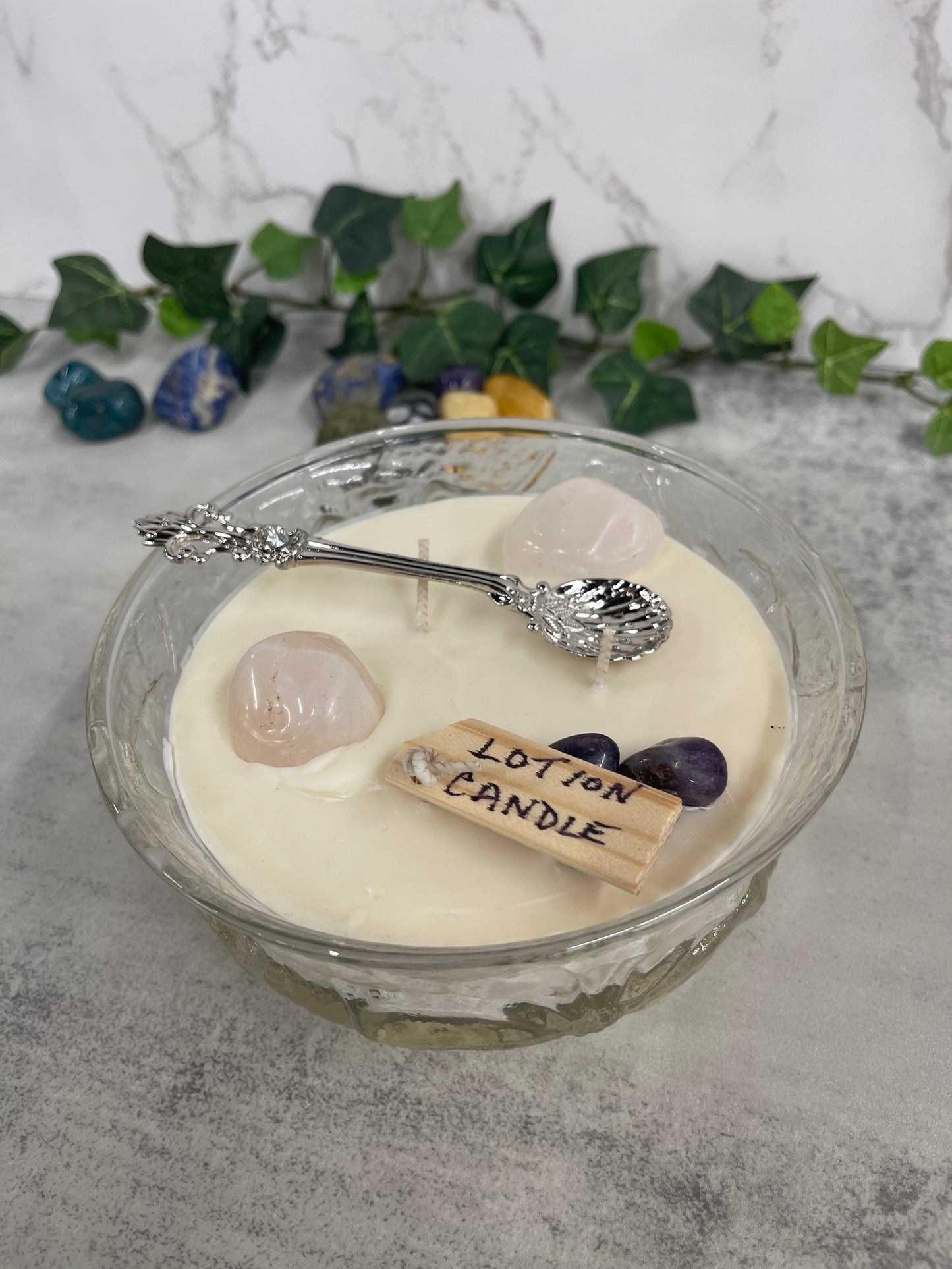 Organic Lotion Candle Heavenly Healing