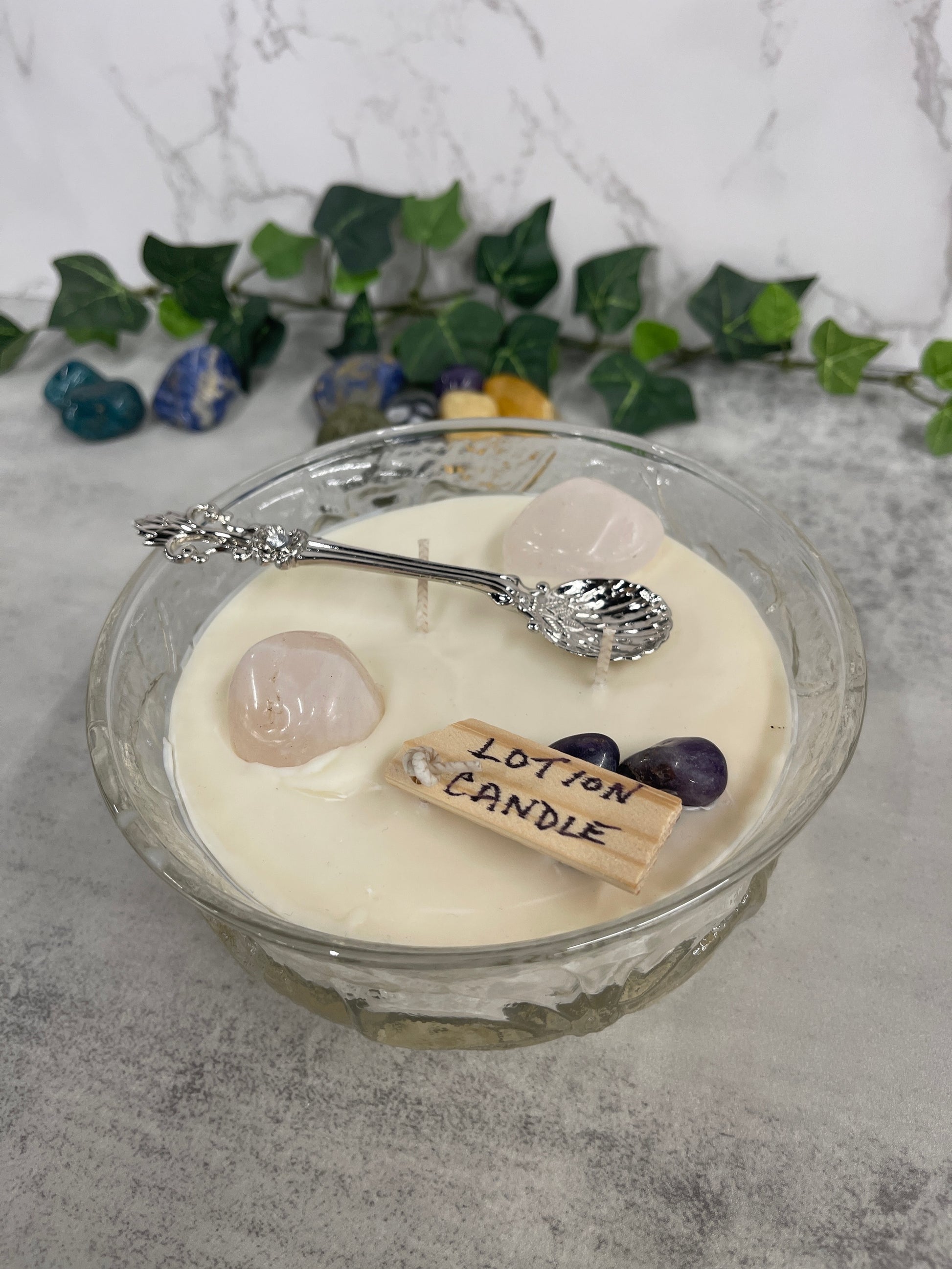 Organic Lotion Candle Heavenly Healing