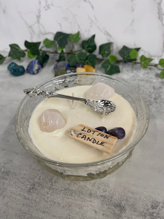 Organic Lotion Candle Heavenly Healing