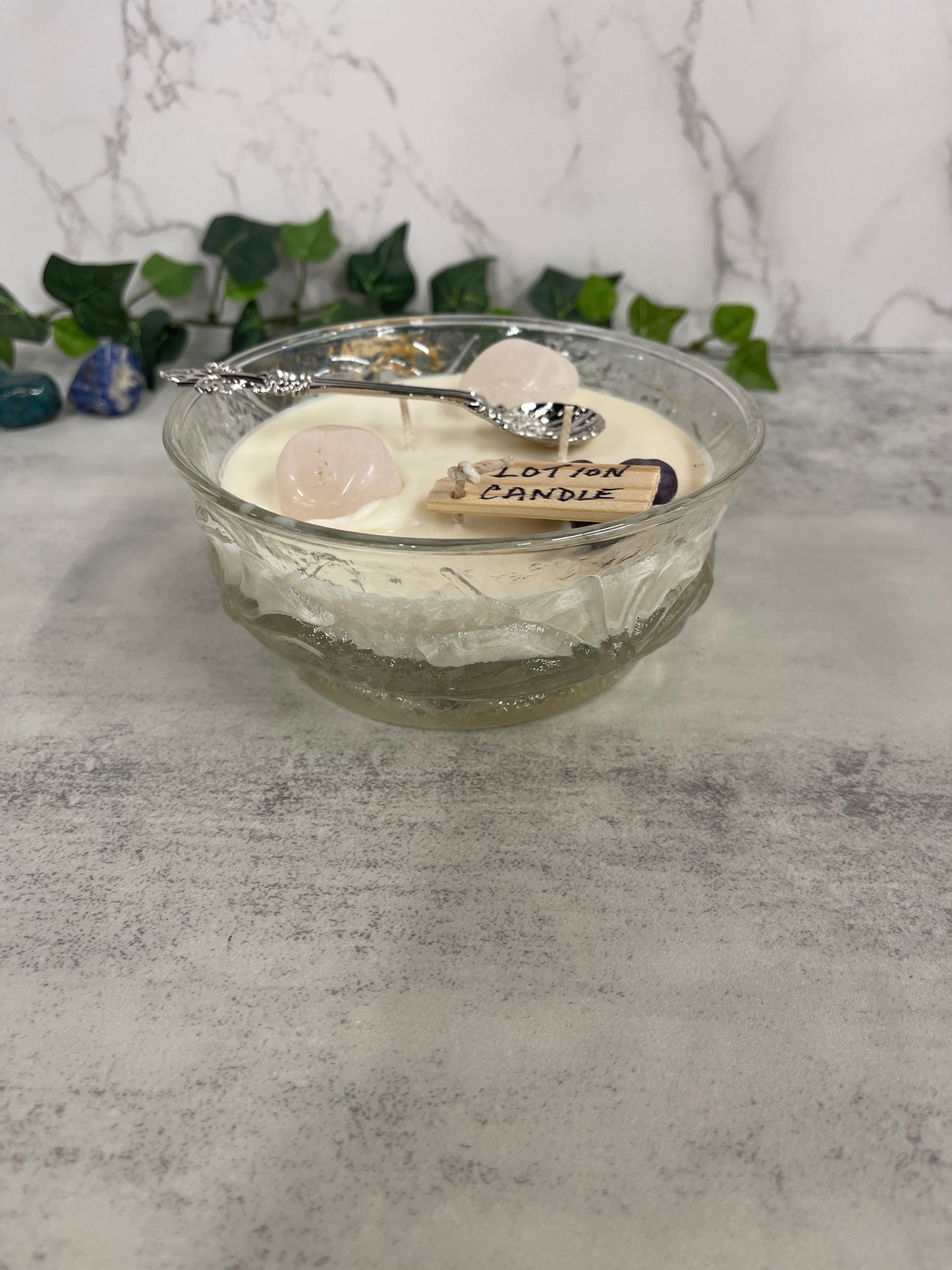 Organic Lotion Candle Heavenly Healing