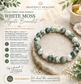 White Moss Agate Bracelet Heavenly Healing