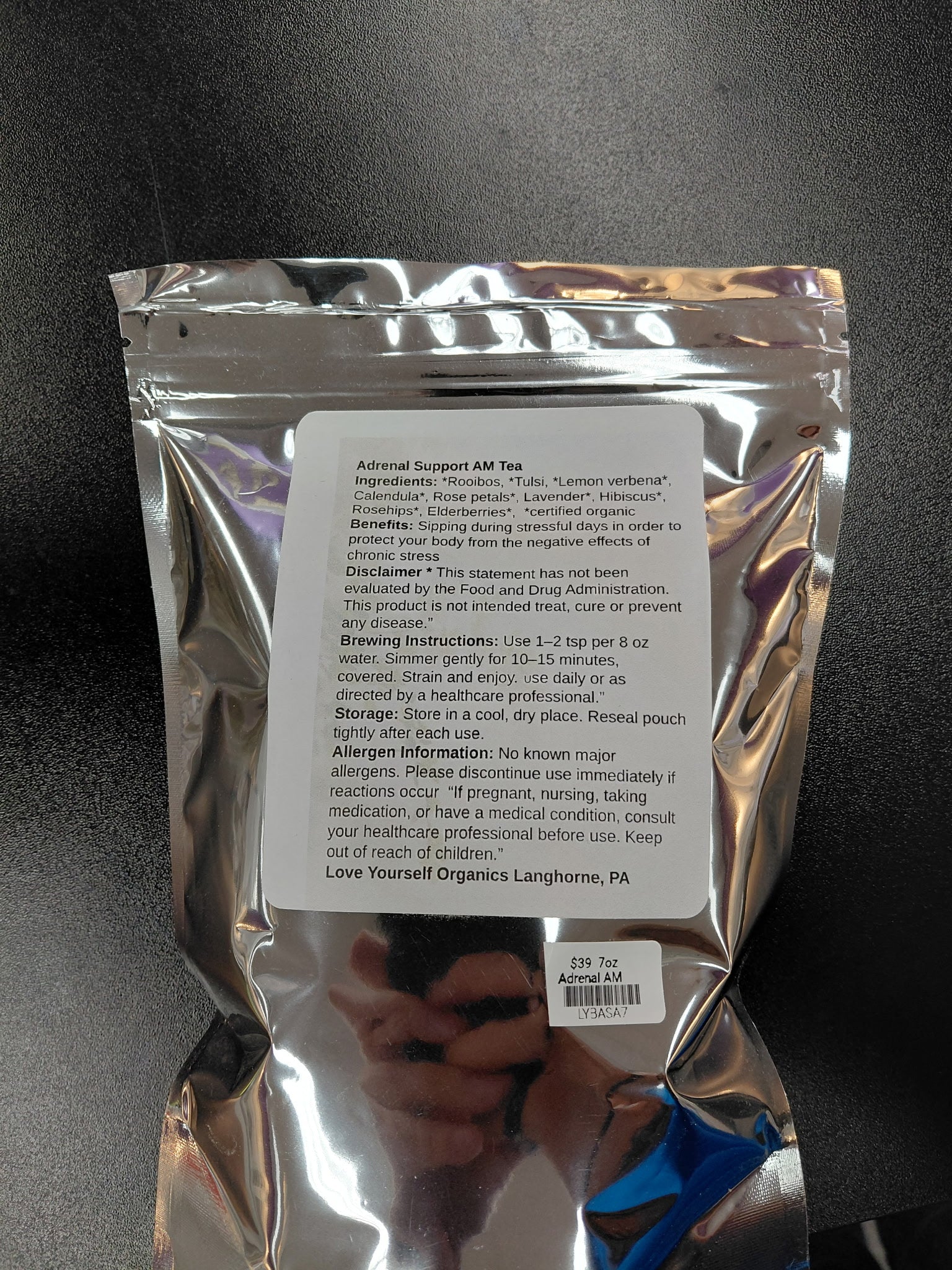 Organic Adrenal Support AM Tea (Copy) Heavenly Healing
