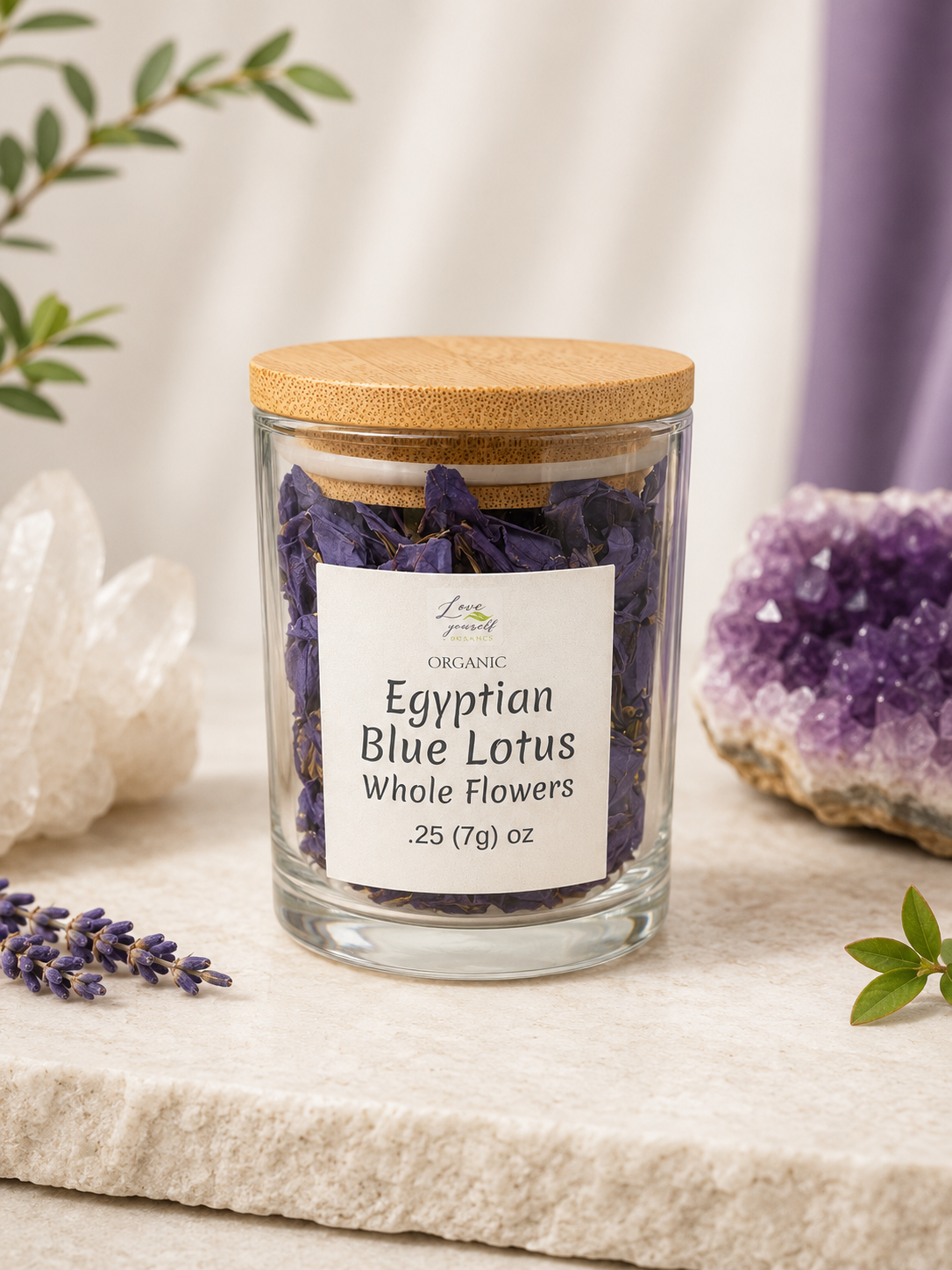 Organic Egyptian Blue Lotus Whole Flowers (Copy) Heavenly Healing