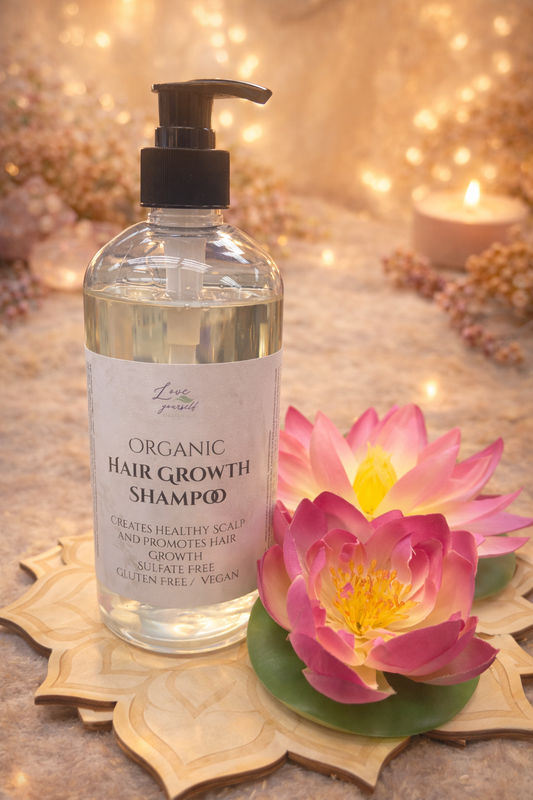 Organic Hair Growth Shampoo – Scalp Renewal & Strengthening Cleanse Heavenly Healing