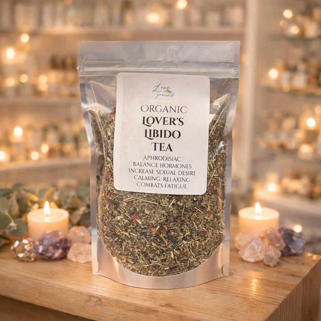 Organic Lover’s Libido Tea – Aphrodisiac Herbal Blend (Copy) Heavenly Healing