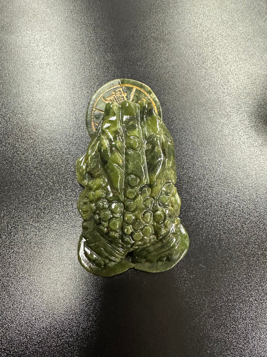 Jade Prosperity Frog Heavenly Healing