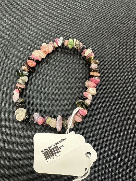 Mixed Crystal Chip Bracelet Heavenly Healing