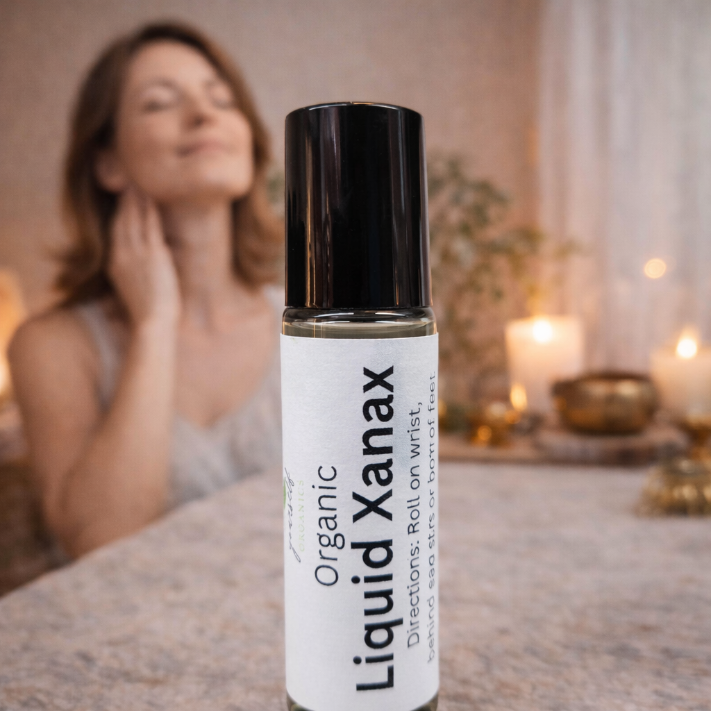 Liquid Calm Roll-On – Natural Stress Relief & Grounding Support Heavenly Healing