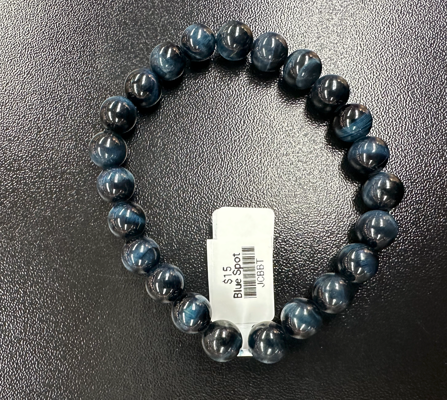 Blue Spot Stone Bracelet Heavenly Healing
