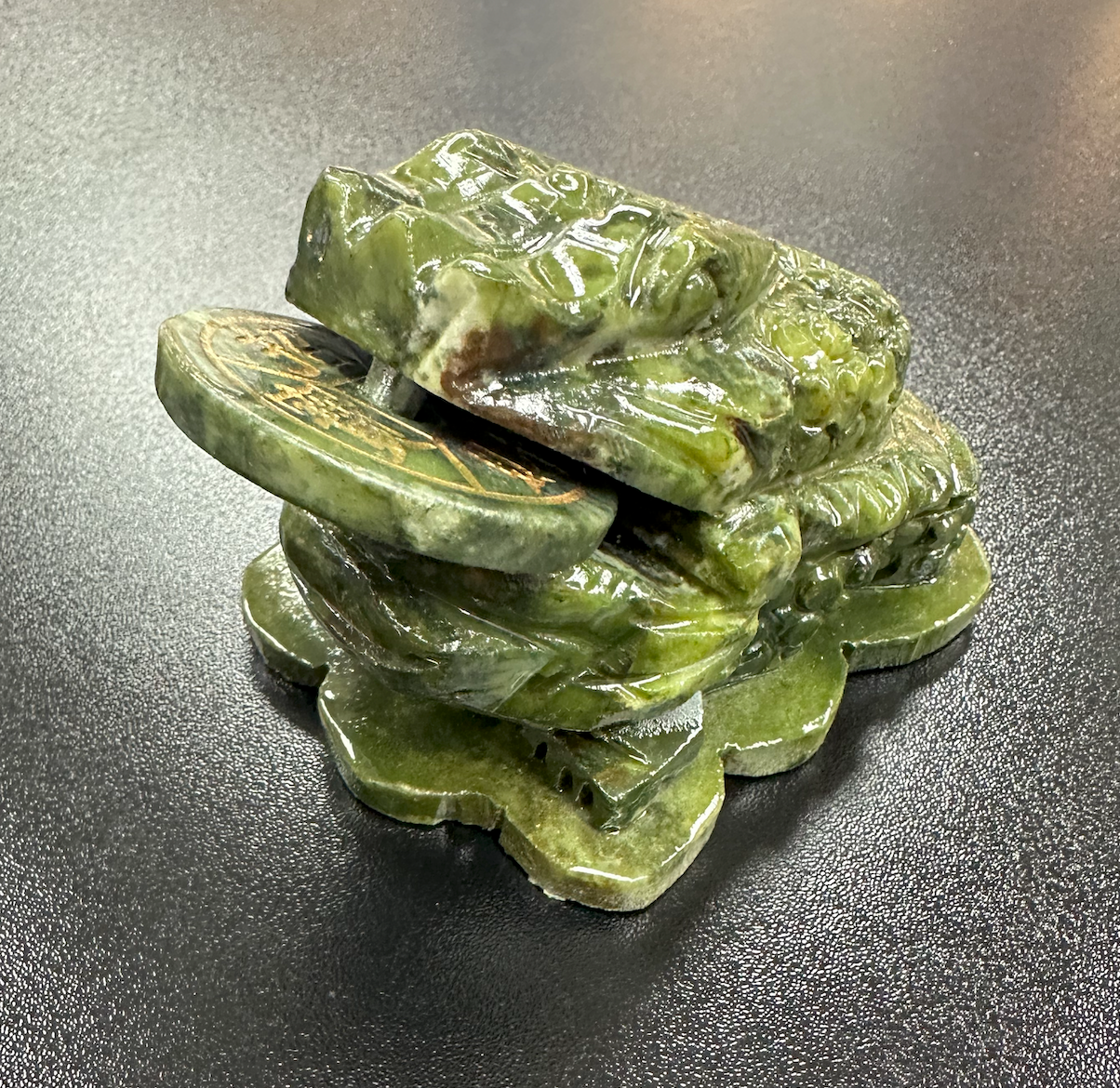 Jade Prosperity Frog Heavenly Healing