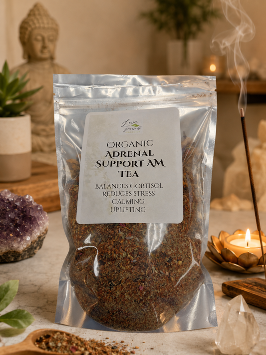 Organic Adrenal Support AM Tea Heavenly Healing