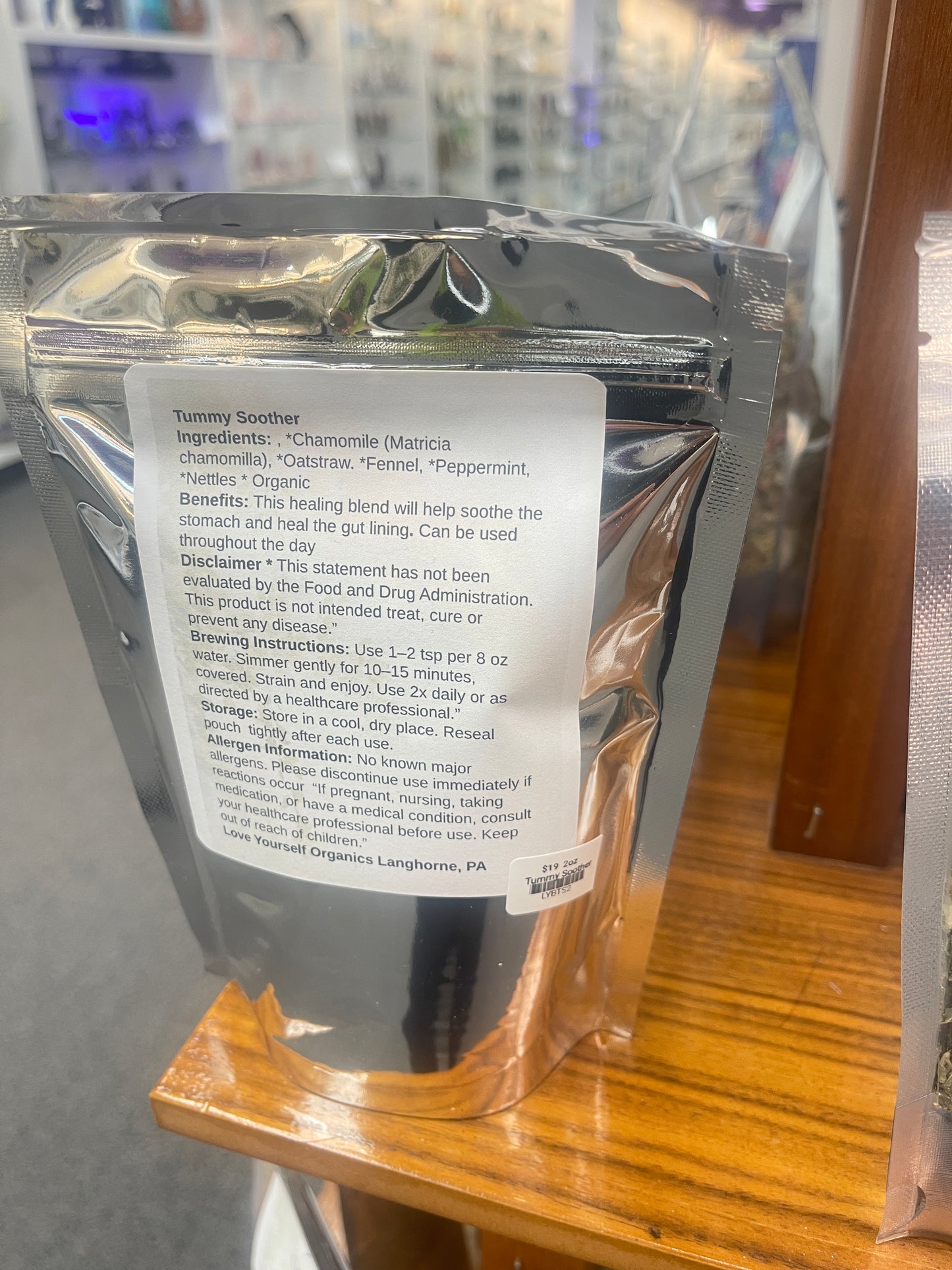 Organic Tummy Soother Tea