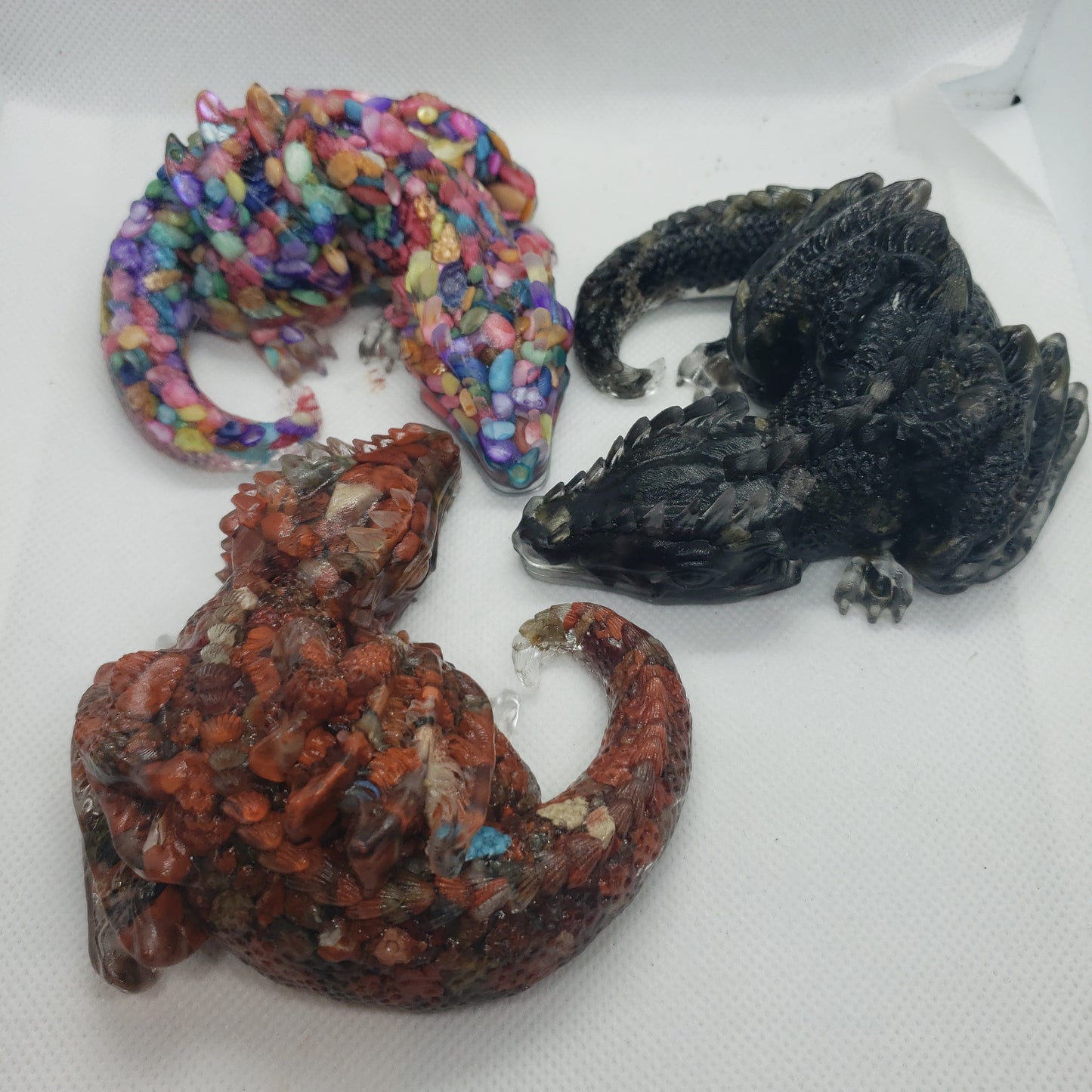 Crystal Resin Dragons Heavenly Healing