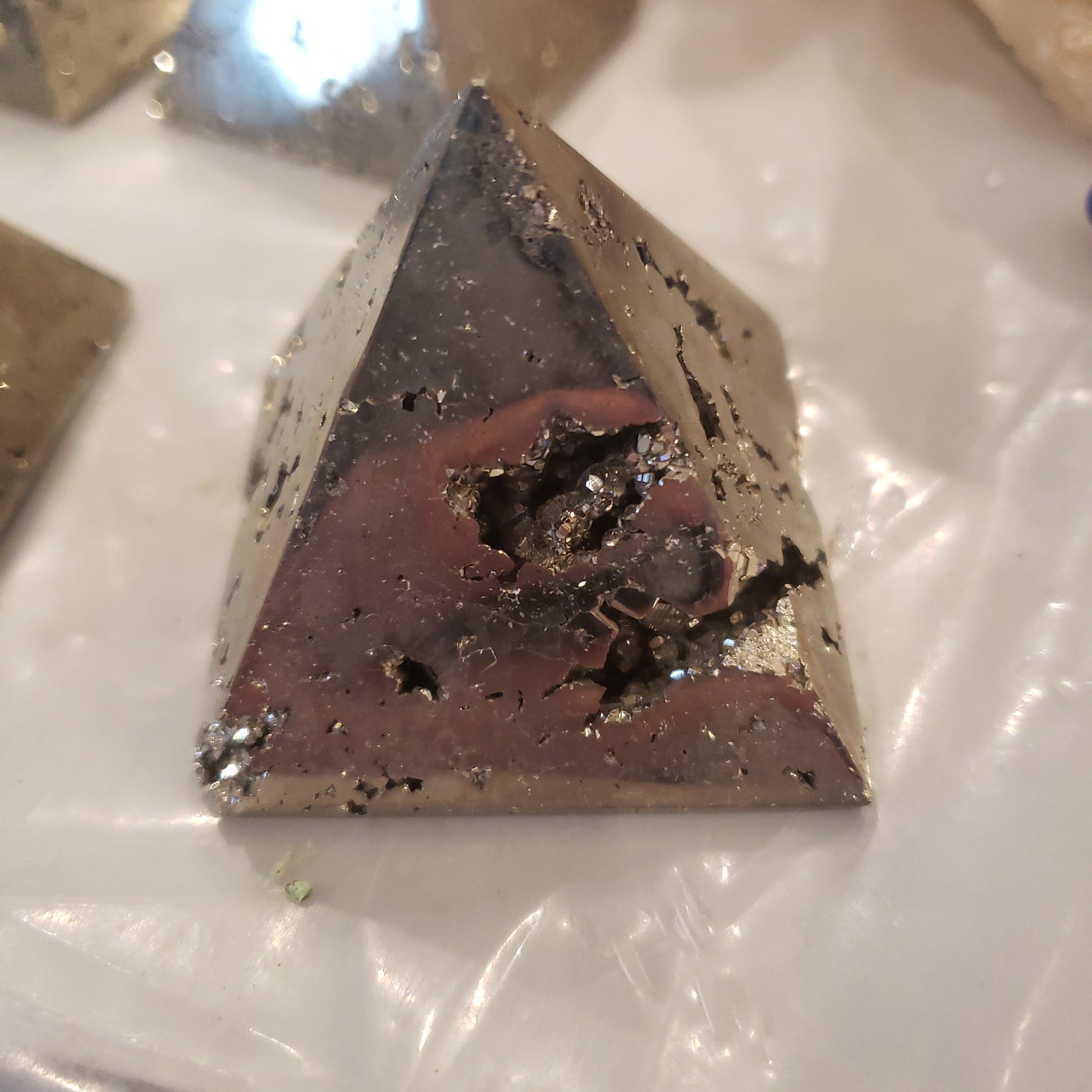 Pyrite Pyramid Heavenly Healing