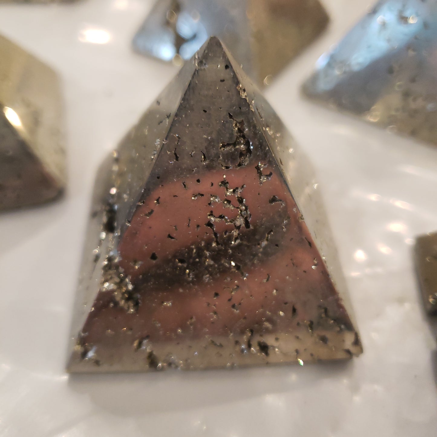 Pyrite Pyramid Heavenly Healing