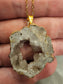 Druzy Agate Necklace Heavenly Healing
