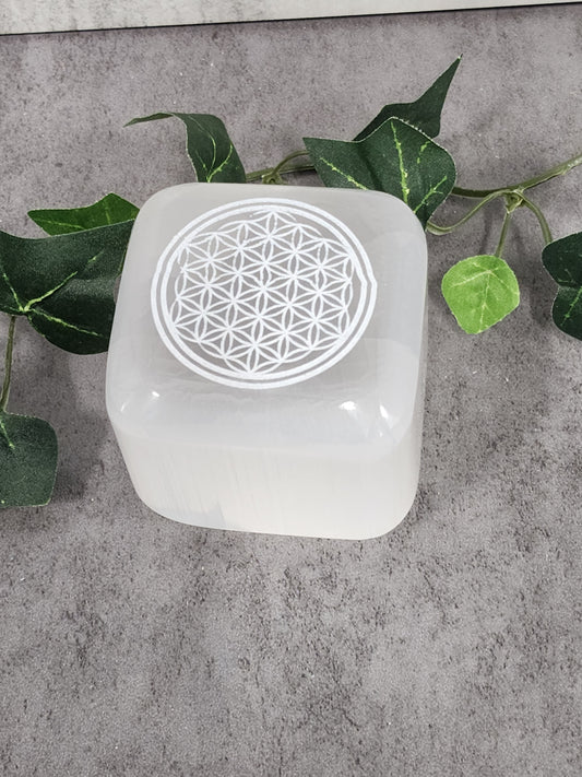 Flower of Life Cube Heavenly Healing