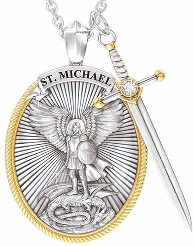Archangel Michael Necklace Heavenly Healing