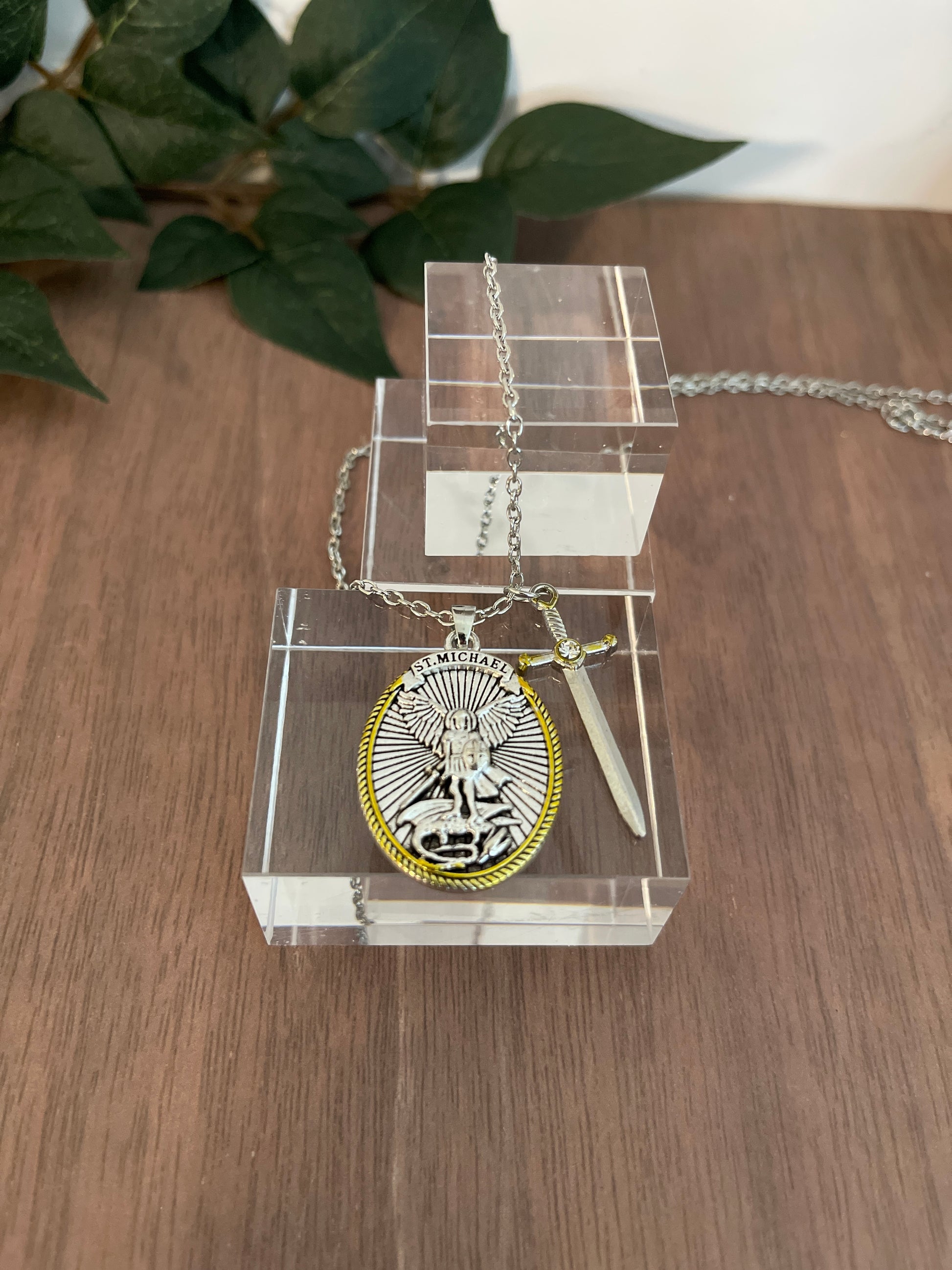 Archangel Michael Necklace Heavenly Healing