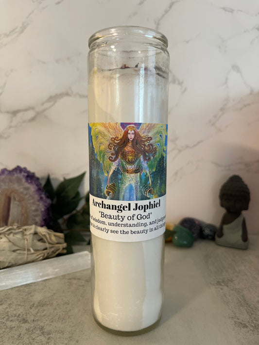 Archangel Jophiel Candle Heavenly Healing