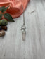 Rose Quartz Crystal Charm Pendant Necklace Heavenly Healing