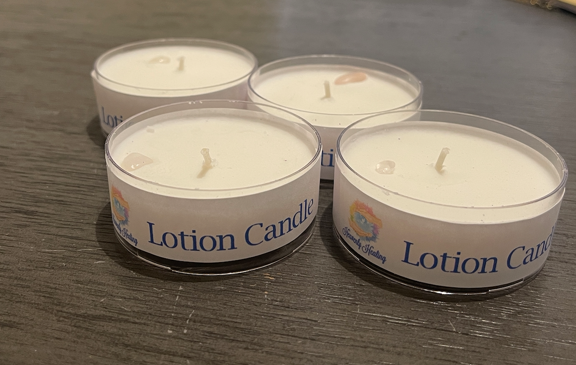 Organic Lotion Candle Heavenly Healing
